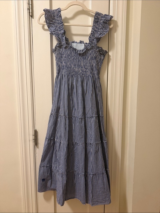 Hill House Dresses & Skirts - Hill House Ellie Navy Gingham Dress Size Small (Nantucket Exclusive)